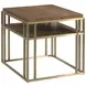 Brighton-Acquisitions Brighton Medium Stain Occasional Table Set