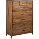 Monogram Walnut Pinehurst Medium Stain Upholstered Panel Bedroom Set