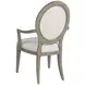 Clover Gray Upholstered Arm Chair