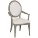 Clover Gray Upholstered Arm Chair
