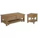 Providence Brown Rectangular Occasional Table Set