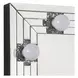 Noralie Silver Rectangular Hollywood Wall Mirror with Light