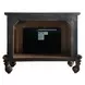 Versailles Cherry Oak Rectangular Electric Fireplace