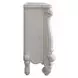 Versailles Bone White Rectangular Electric Fireplace