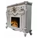 Picardy Antique Pearl Rectangular Electric Fireplace