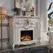 Picardy Antique Pearl Rectangular Electric Fireplace