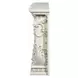 Adara Antique White Rectangular Electric Fireplace