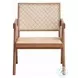 Velentina Rattan and Natural Accent Chair