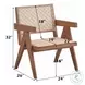 Velentina Rattan and Natural Accent Chair