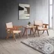 Velentina Rattan and Natural Accent Chair