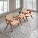 Velentina Natural Square End Table