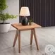 Velentina Natural Square End Table