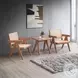 Velentina Natural Square End Table