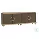 Ashtin Brown 4 Door Console Cabinet