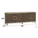 Ashtin Brown 4 Door Console Cabinet