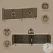 Ashtin Brown 4 Door Console Cabinet