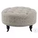 Upendo Beige Linen Living Room Set with 2 Pillows