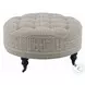 Upendo Beige Linen Living Room Set with 2 Pillows