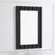 Drisana Black Rectangular Wall Mirror