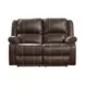 Zuriel Brown Reclining 60" Loveseat