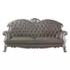 Dresden Gray 96" Sofa with Nailhead Trim