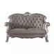 Dresden Gray 71" Loveseat with Pillow and Nailhead Trim