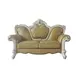 Picardy Butterscotch 70" Loveseat with Pillow and Nailhead Trim