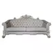 Vendome II Two Tone Ivory 89" Sofa with Nailhead Trim