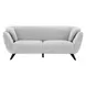 Nayeli Light Gray Boucle 86" Sofa