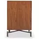 Brasea Beige and Lume Performance Fabric Upholstered Panel Bedroom Set