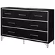 Ava Ebony 7 Drawer Dresser