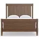 Nordhaven Nordic Walnut Queen Poster Bed