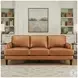 Ada Cognac Leather Living Room Set