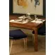 Adams Matte Dark Burl Wood Rectangular 86" Dining Table