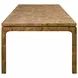 Adams Matte Dark Burl Wood Rectangular 86" Dining Table