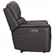 Eldridge Steamboat Brown Leather Zero Gravity Power Recliner with USB Charging