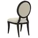 Atrium Beige Upholstered Side Chair Set of 2