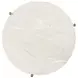 Felix Gray and White Round Marble Top Side Table