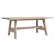 West End Natural Maple 76" Rectangular Lodge Dining Table