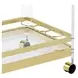 Aerin Gold Server Cart