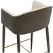 Rowan Dillon Cream Upholstered Bar Stool