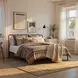 Metal Beds Matte Farmhouse King Metal Bed