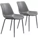 Byron Gray Dining Chair Set Of 2