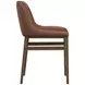Ellsworth Bravo Cognac Upholstered Counter Height Stool