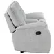 Chablis Mist Gray Reclining Living Room Set with USB Charging