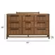 Conway Honey Wheat 9 Drawer Dresser