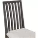 Riverdale Black Slat Back Side Chair Set of 2