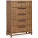 Conway Honey Wheat Storage Panel Bedroom Set