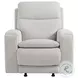 Aiden Almond Triple Power Glider Recliner with USB Port