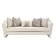 La Terrazza Cappuccino and Light Champagne 96" Sofa